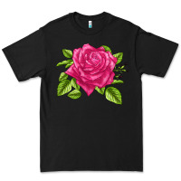Black Perfume Delight Rose Premium Tee - LillyAllenDesigns