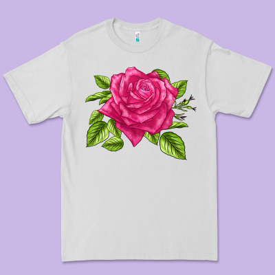 Perfume Delight Rose Premium Tee Designed By Lillyallendesigns