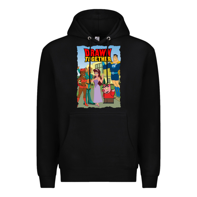 Drawn Together Premium Hoodie by lanVoArt | Teevron