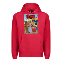 Cardinal drawn together Premium Hoodie - lanVoArt