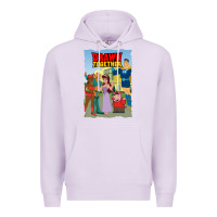 Lilac drawn together Premium Hoodie - lanVoArt