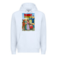 White drawn together Premium Hoodie - lanVoArt