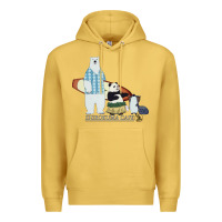 Antique Gold shirokuma cafe Premium Hoodie - lanVoArt