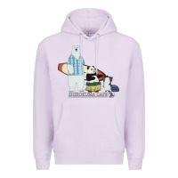 Lilac shirokuma cafe Premium Hoodie - lanVoArt