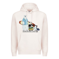 Pale Pink shirokuma cafe Premium Hoodie - lanVoArt