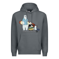 Rock shirokuma cafe Premium Hoodie - lanVoArt