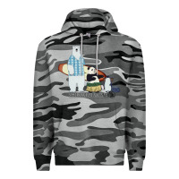 Slate Camo shirokuma cafe Premium Hoodie - lanVoArt