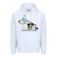 White shirokuma cafe Premium Hoodie - lanVoArt