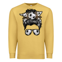 Antique Gold soccer mom Premium Sweatshirt - RacoonDesign
