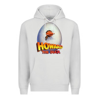 Dove Grey howard the duck Premium Hoodie - lanVoArt