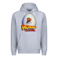 Heather Grey howard the duck Premium Hoodie - lanVoArt