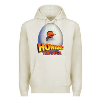 Oatmeal Heather howard the duck Premium Hoodie - lanVoArt