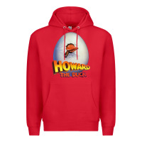 Red howard the duck Premium Hoodie - lanVoArt