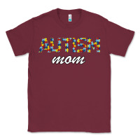 Burgundy Autism mom Classic Tee - Bettercallsaul