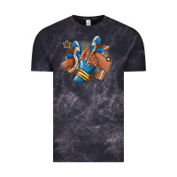 Cloud Black Football afro girl sneakers Vintage Tee - RanaPortraitStore