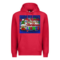 Cardinal my favorite color is Christmas lights Premium Hoodie - BundleAndBundleShop