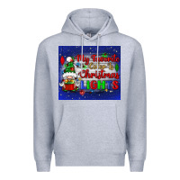 Heather Grey my favorite color is Christmas lights Premium Hoodie - BundleAndBundleShop