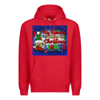 Red my favorite color is Christmas lights Premium Hoodie - BundleAndBundleShop