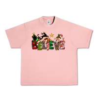 Salmon christmas believe Urban Heavy Tee - texasbilliewilder