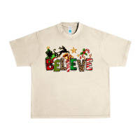 Sandshell christmas believe Urban Heavy Tee - texasbilliewilder