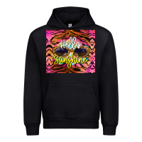 Black hello sunshine Urban Hoodie - BarkalooDesign