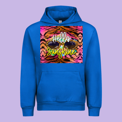 Hello Sunshine Urban Hoodie Designed By Barkaloodesign