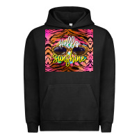 Pigment Black hello sunshine Urban Hoodie - BarkalooDesign