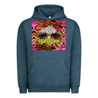 Pigment Midnight Navy hello sunshine Urban Hoodie - BarkalooDesign