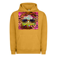 Pigment Peanut Butter hello sunshine Urban Hoodie - BarkalooDesign