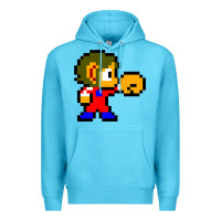 Ocean Blue alex kidd 1 Premium Hoodie - lanVoArt