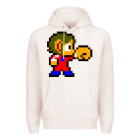 Pale Pink alex kidd 1 Premium Hoodie - lanVoArt