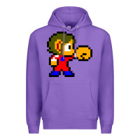 Purple alex kidd 1 Premium Hoodie - lanVoArt