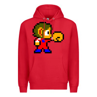 Red alex kidd 1 Premium Hoodie - lanVoArt