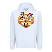 White animaniacs best movie Premium Hoodie - lanVoArt
