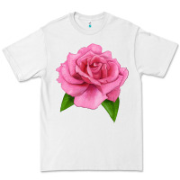 White Perfume Delight Rose Premium Tee - LillyAllenDesigns