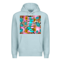 Blue Mist western mini Premium Hoodie - RanaPortraitStore