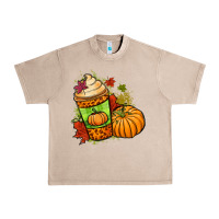 French Oak Fall pumpkin coffee Urban Heavy Tee - NancyCooperArtShop