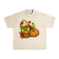 Sandshell Fall pumpkin coffee Urban Heavy Tee - NancyCooperArtShop
