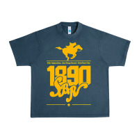 Midnight Navy steel ball run 1890 Urban Heavy Tee - lanVoArt