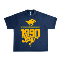 Navy steel ball run 1890 Urban Heavy Tee - lanVoArt