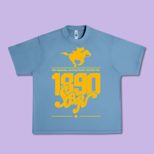 Steel Ball Run 1890 Urban Heavy Tee Designed By Lanvoart