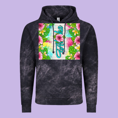 Aloha Summer Vintage Hoodie Designed By Tumblerdesignbyshophia