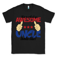 Black Awesome uncle Classic Tee - Bettercallsaul