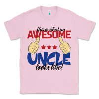 Bubblegum Pink Awesome uncle Classic Tee - Bettercallsaul