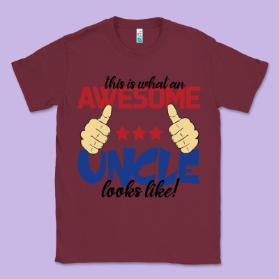 Awesome Uncle Classic Tee Designed By Bettercallsaul