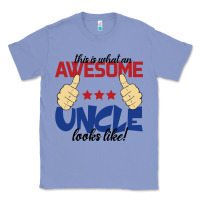 Colony Blue Awesome uncle Classic Tee - Bettercallsaul