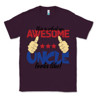 Plum Awesome uncle Classic Tee - Bettercallsaul