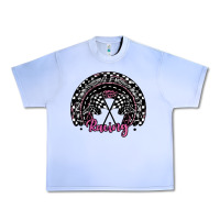 Grape Ice racing checkered rainbow Urban Heavy Tee - JahusDesignShop