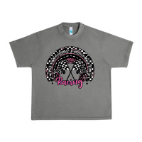 Tornado racing checkered rainbow Urban Heavy Tee - JahusDesignShop