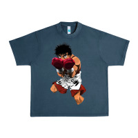 Midnight Navy ippo makunouchi Urban Heavy Tee - lanVoArt